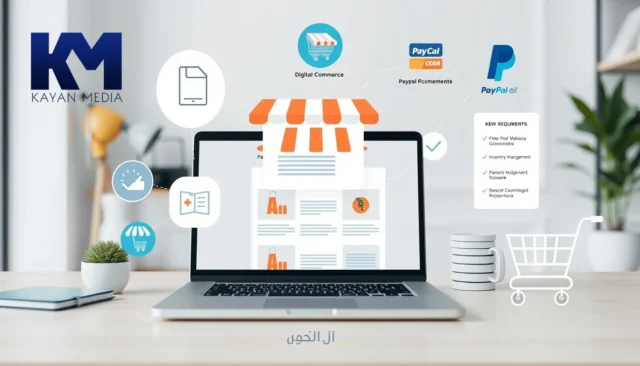 انشاء متجر الكتروني متطلبات إنشاء المتجر الإلكتروني تصميم مواقع الكترونية في جدة