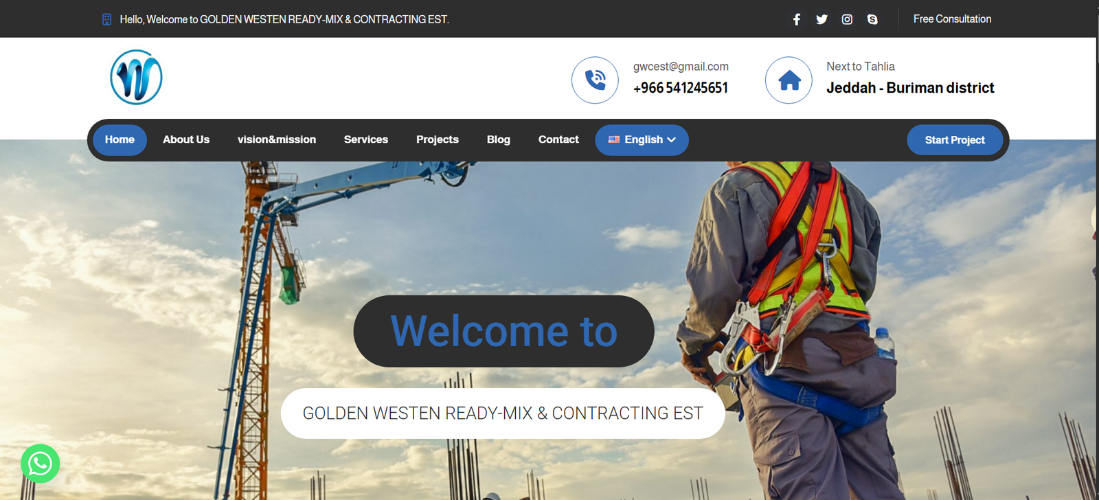 GOLDEN WESTEN READY-MIX & CONTRACTING EST